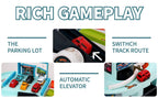 Car Adventure Race Track with Parking Lot- Playsets