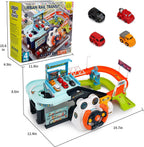 Car Adventure Race Track with Parking Lot- Playsets