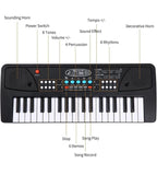 Kids Piano Keyboard with Mic