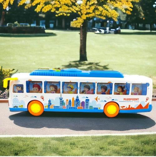 Big City Bus Toy Friction Powered