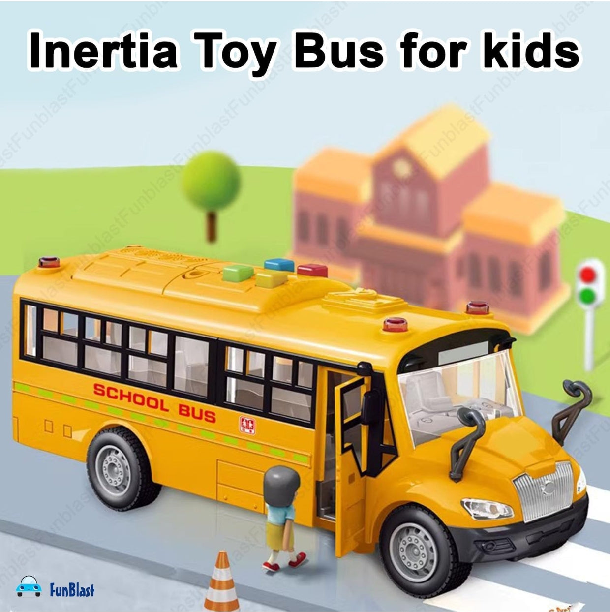 School Bus Toy for Kids