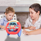 Kids Steering Wheel Toy for Backseat | Light & Music | Fun Gift for Toddlers & Small Kids