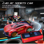 2-Player Infrared Battle RC Car Toy with Dual Remotes | Shoot & Knock-Down Action Game | Time-Bound Dodge & Shoot Knock-Down Game | Interactive Racing & Target Toy for Kids