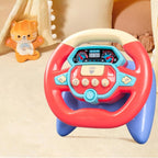 Kids Steering Wheel Toy for Backseat | Light & Music | Fun Gift for Toddlers & Small Kids
