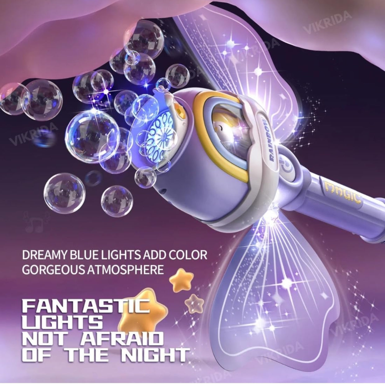 Magic Wand Bubble Machine,