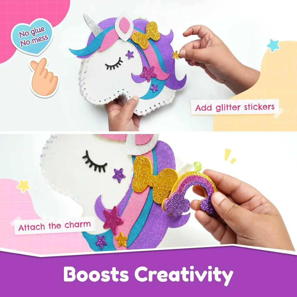 Bloomingo DIY Unicorn Bag | Kit for Girls – Fun Birthday & Skill-Building Gift | Kid-Friendly ..
Style Name: Unicorn Bag