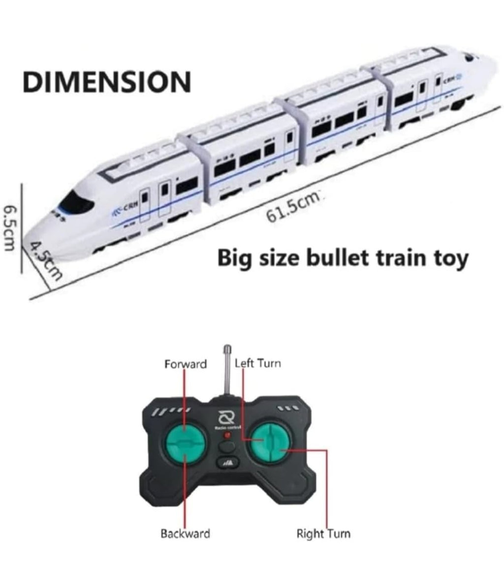Remote Controlled High-Speed Bullet Train Toy