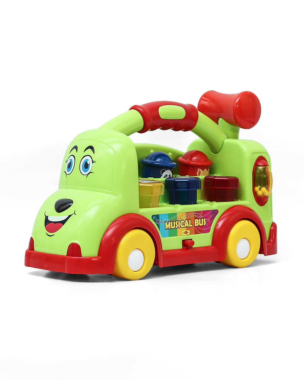 Musical Bus Toy for Kids – Fun Interactive Learning Music Bus with Lights And Sounds | Early Learning Activity Toy for 1+ Years