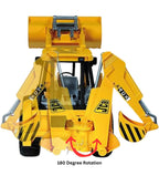 2-in-1 Extra-Big Excavator Bulldozer JCB