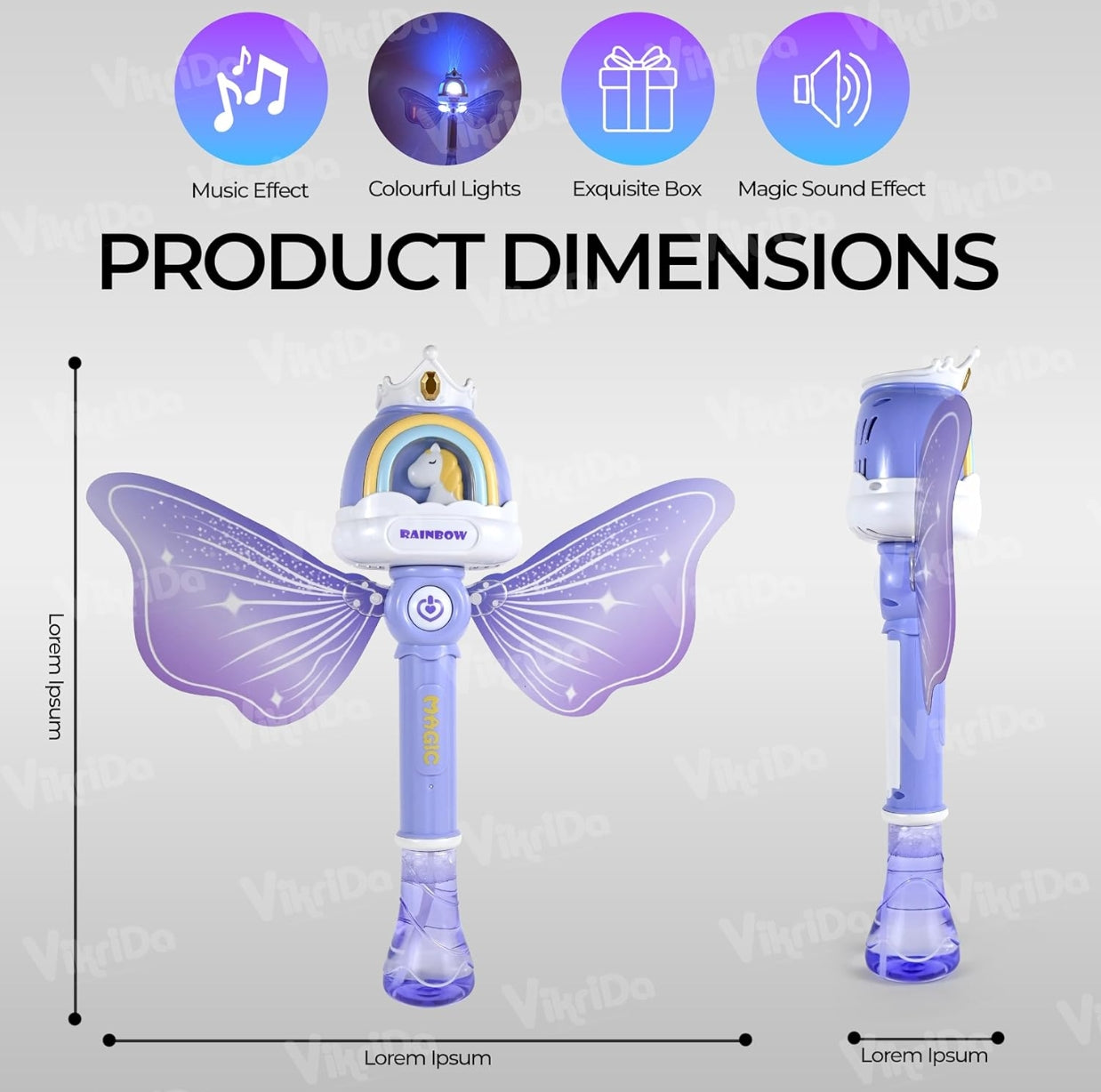 Magic Wand Bubble Machine,