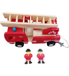 Fire Engine Ladder Vehicle Toy wooden