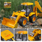 2-in-1 Extra-Big Excavator Bulldozer JCB