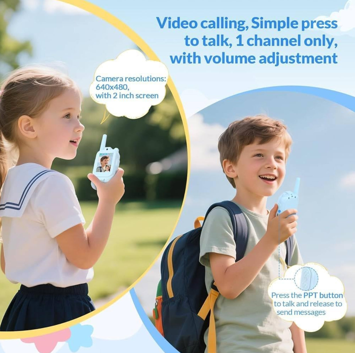 Kids Video Walkie talkie