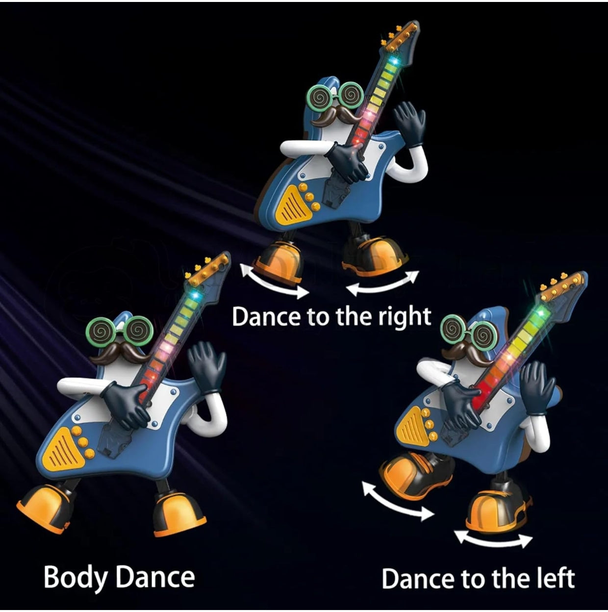 Mr. Rock Dancing Guitar Toy for Kids
