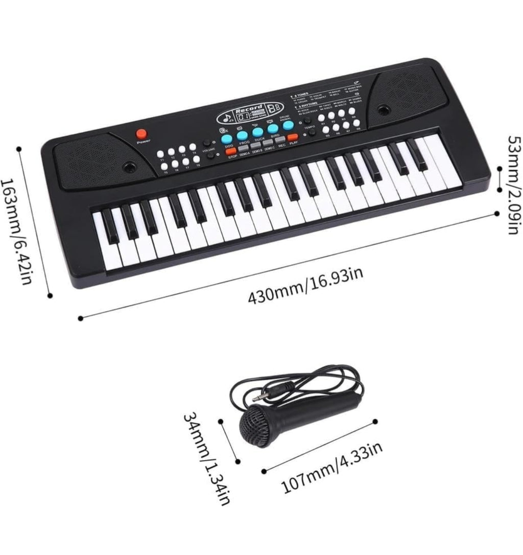 Kids Piano Keyboard with Mic