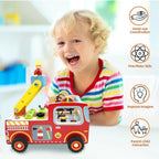 Open Ended Wooden Fire Truck