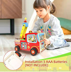Open Ended Wooden Fire Truck