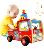 Open Ended Wooden Fire Truck