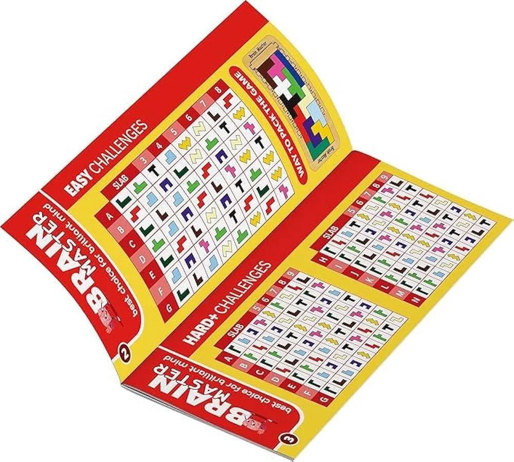 Heku Brain Master | Puzzle for Kids and Adults . 500 challenge.
