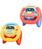 Kids Steering Wheel Toy for Backseat | Light & Music | Fun Gift for Toddlers & Small Kids