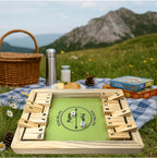 Flip The Stick Game – Dice Games, Topple Board Game, Montessori Wooden Game
