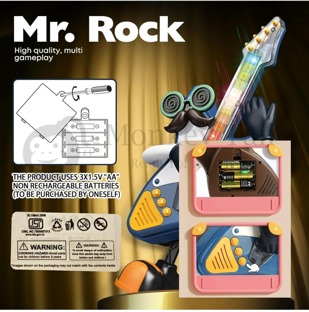 Mr. Rock Dancing Guitar Toy for Kids
