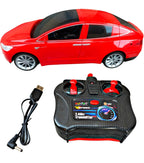 2.4G Remote-Control Model Car with Led Light for Kids Boy (Red)