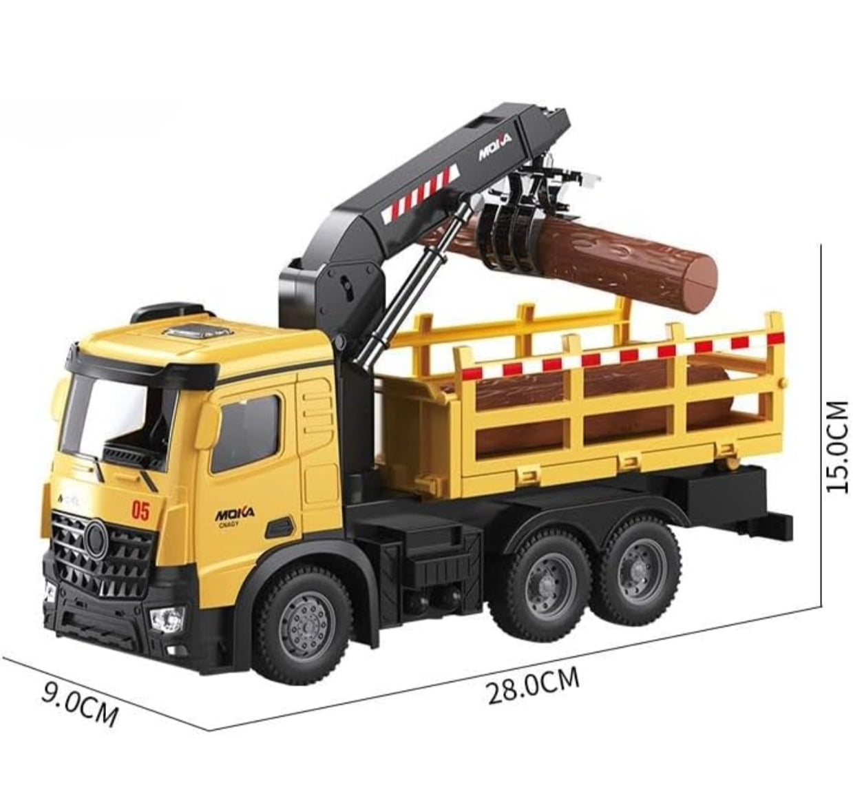 RC Log Truck with Crane – Remote Control