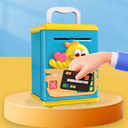 Fingerprint & Swipe Card Unlock Piggy Bank