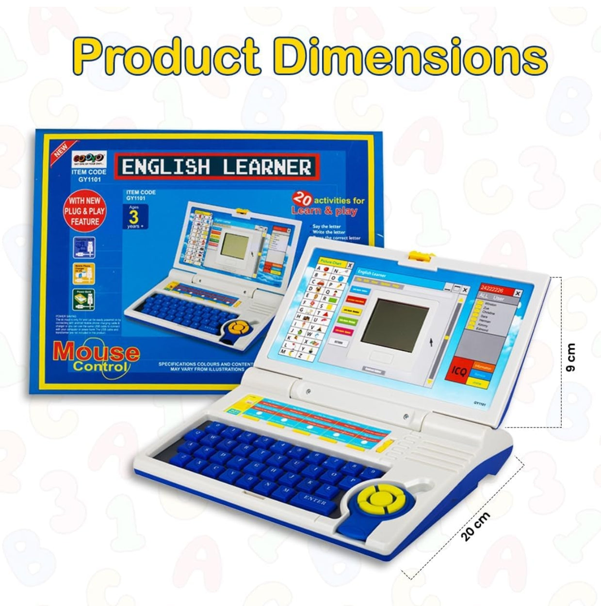 English Learner Educational Laptop Toy