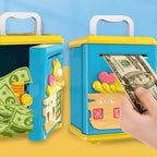 Fingerprint & Swipe Card Unlock Piggy Bank