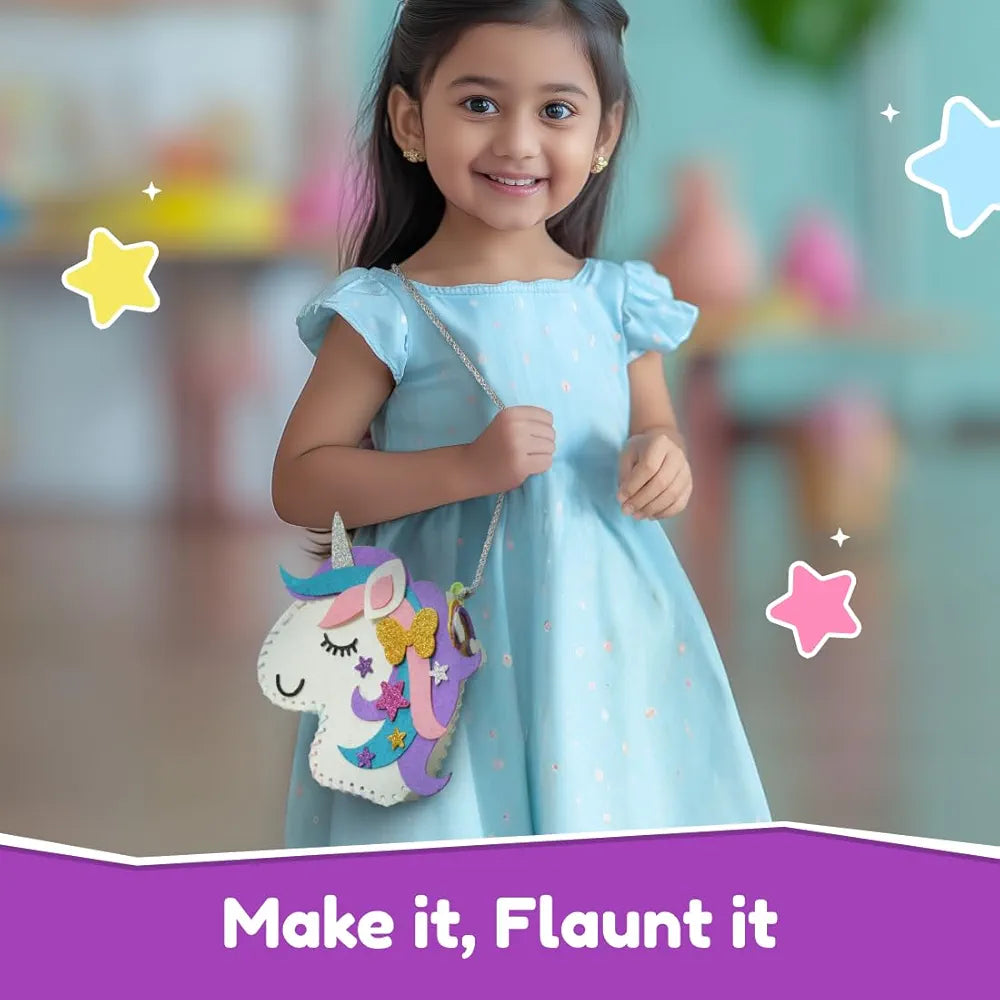 Bloomingo DIY Unicorn Bag | Kit for Girls – Fun Birthday & Skill-Building Gift | Kid-Friendly ..
Style Name: Unicorn Bag