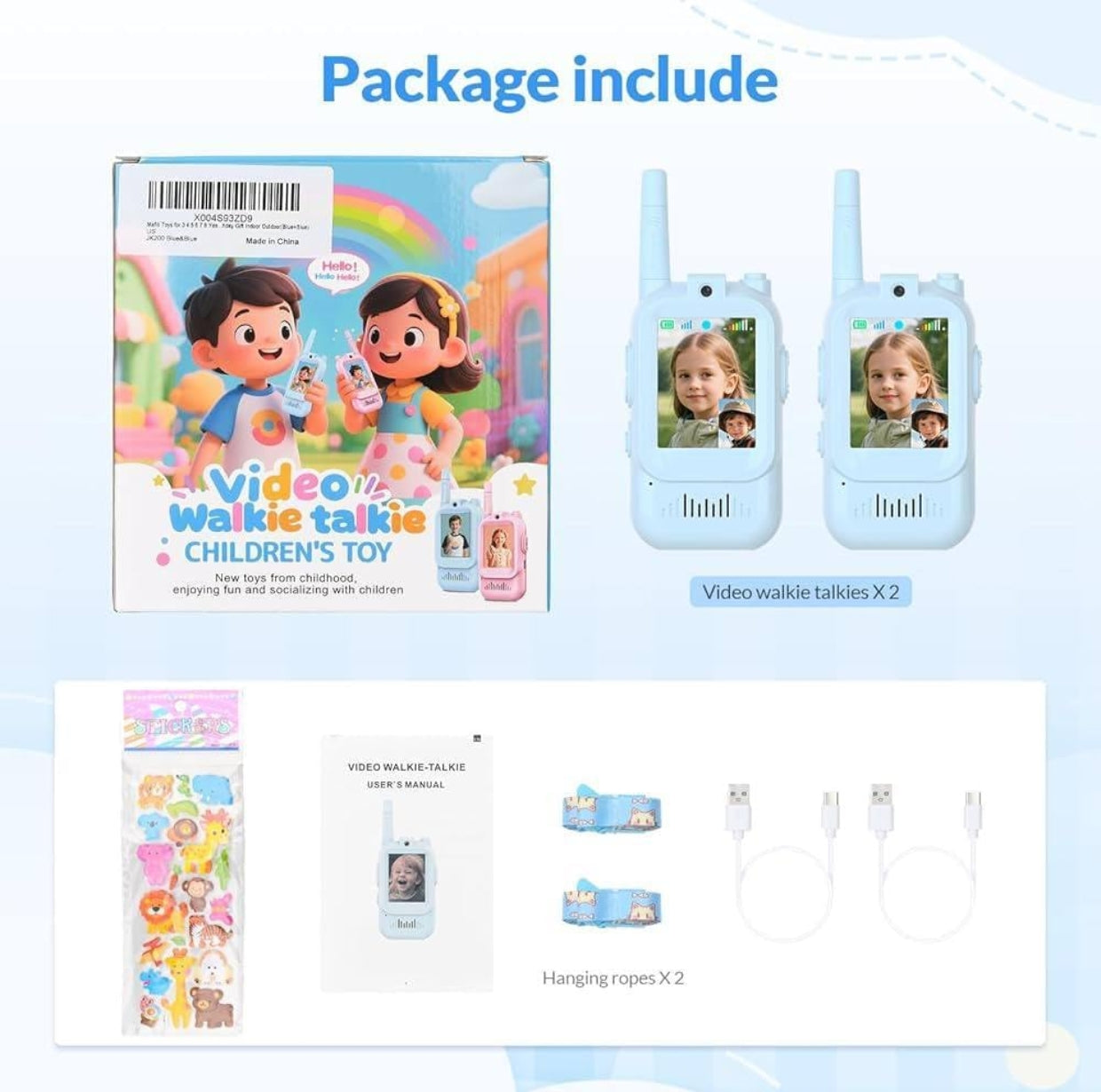 Kids Video Walkie talkie