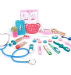 Wooden Doctor and Dentist Pretend Play Set for Kids