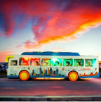 Big City Bus Toy Friction Powered