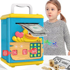 Fingerprint & Swipe Card Unlock Piggy Bank
