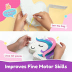 Bloomingo DIY Unicorn Bag | Kit for Girls – Fun Birthday & Skill-Building Gift | Kid-Friendly ..
Style Name: Unicorn Bag